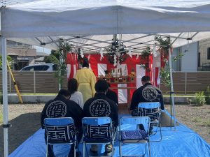 I様邸地鎮祭