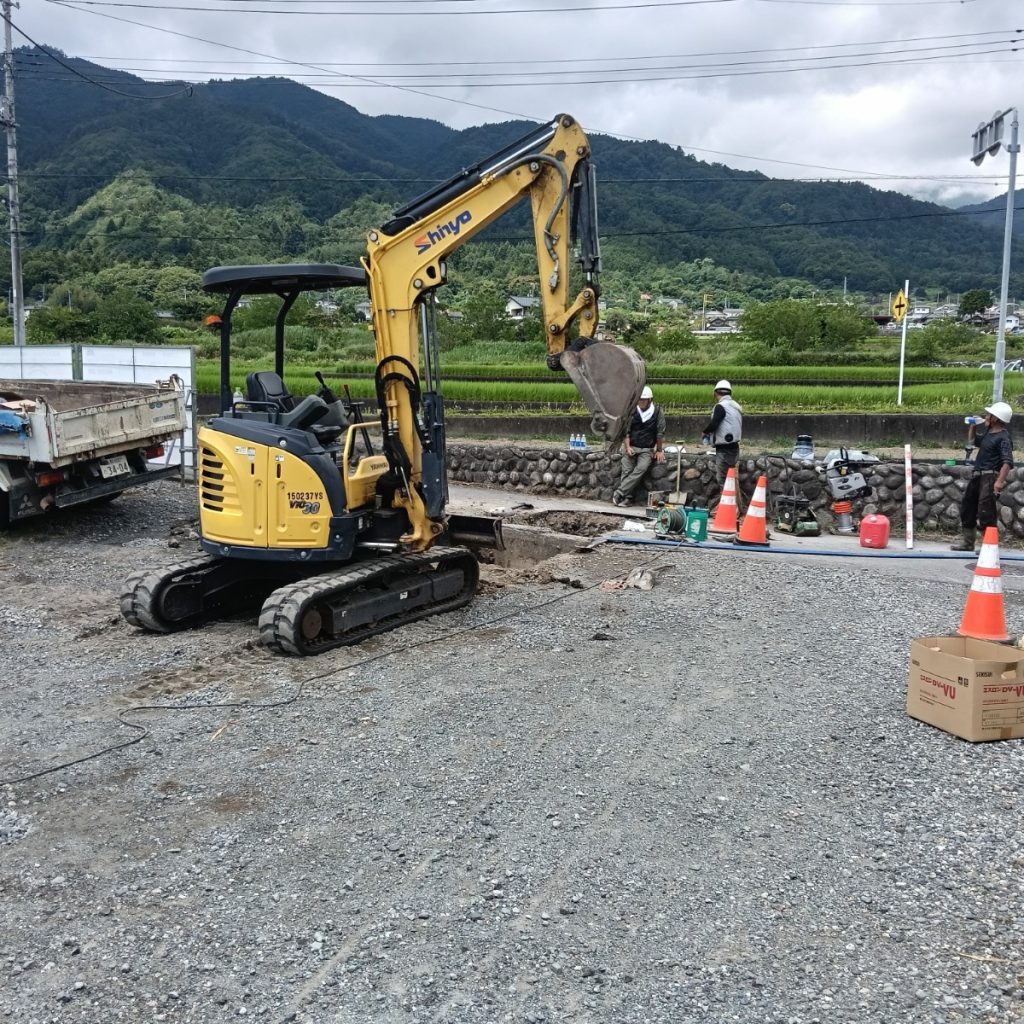 上下水道引き込み工事