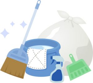 夏季休暇前の大掃除 ♣