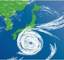 「台風襲来の日」