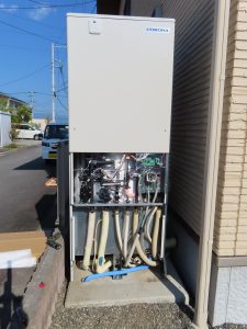 エコキュート入替えリフォーム工事