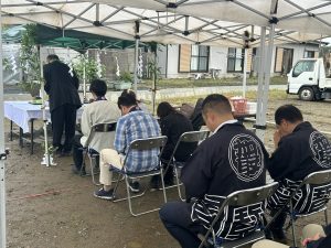 祝！K様邸地鎮祭